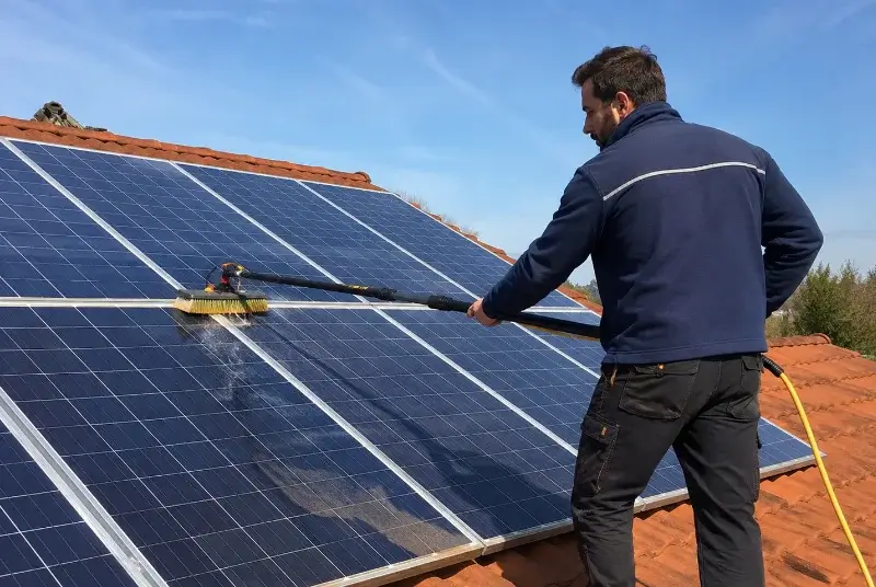 Nettoyage et entretien de panneaux solaires à Carmaux