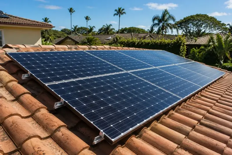 Installation de panneaux solaires à Carmaux